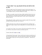 Tuyệt chiêu truy cập nhanh dữ liệu cần thiết từ bất kỳ đâu