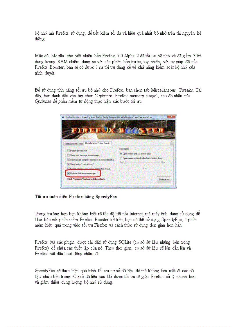 image for page Những thủ thuật giúp Firefox phi mã