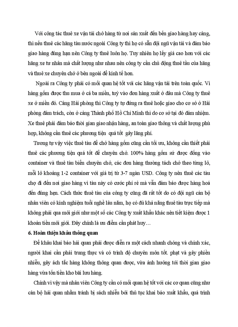 image for page Các giải pháp nhằm hoàn thiện quy trình thực hiện hợp đồng thương mại xuất khẩu hàng gốm sứ mỹ nghệ