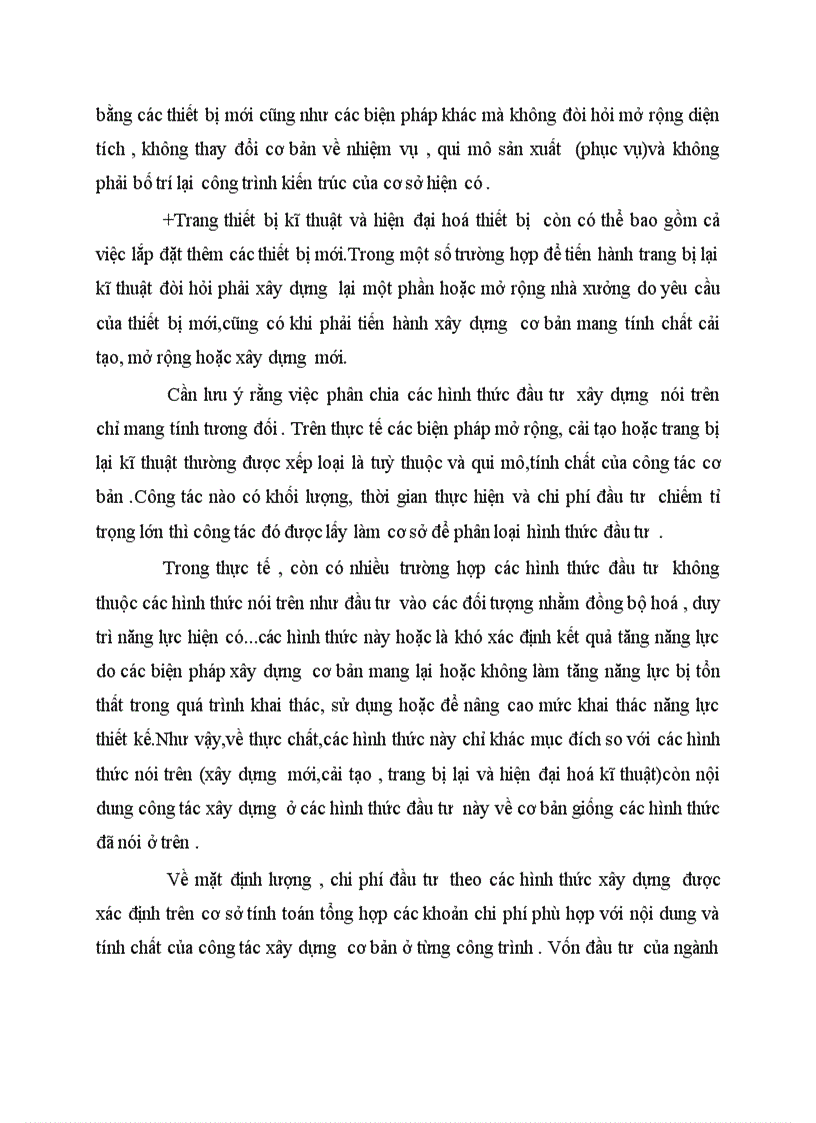 image for page Chỉ tiêu suất vốn đầu tư công trình