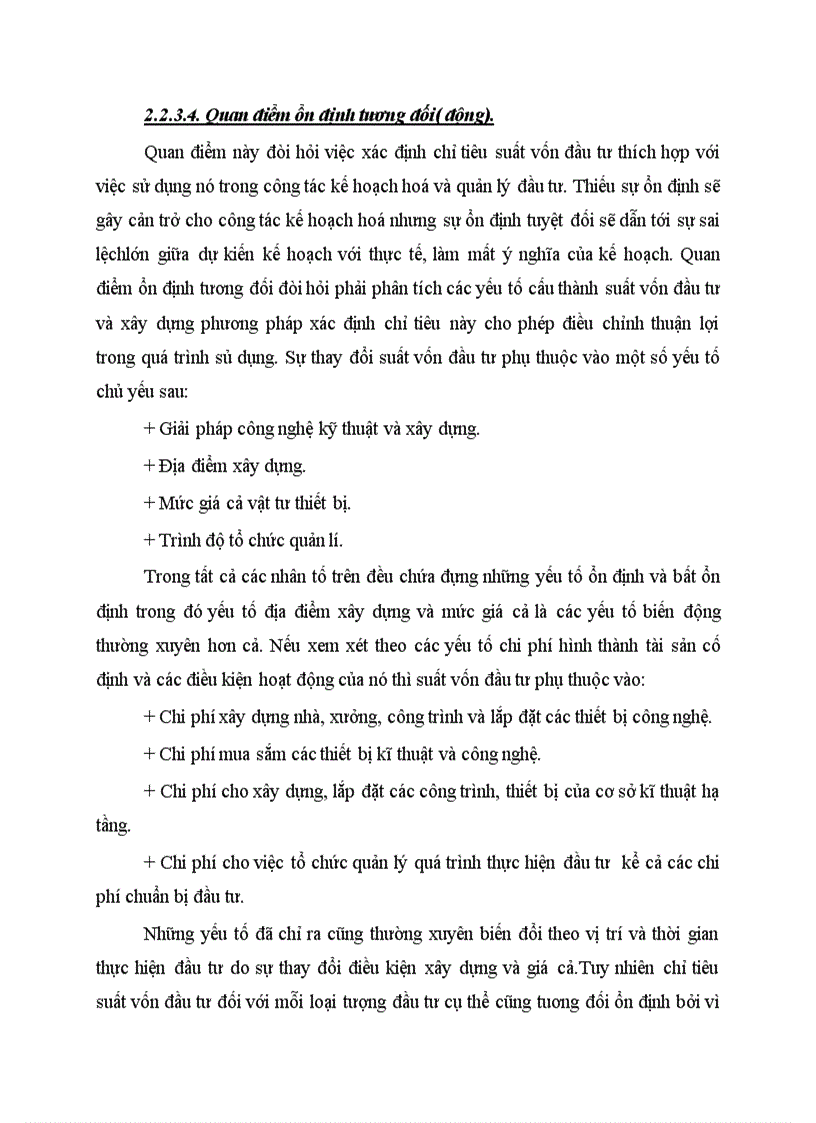 image for page Chỉ tiêu suất vốn đầu tư công trình