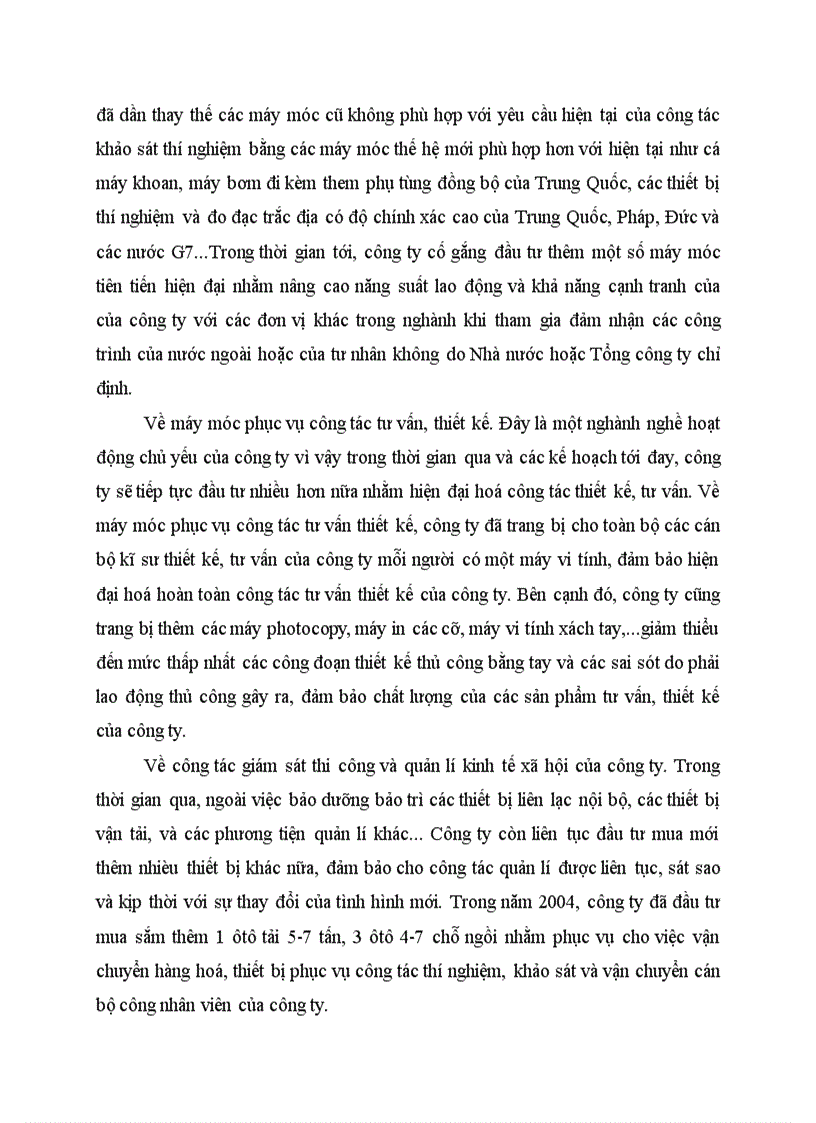 image for page Đánh giá chung về tình hình đầu tư của công ty cổ phần tư vấn xây dựng Sông Đà