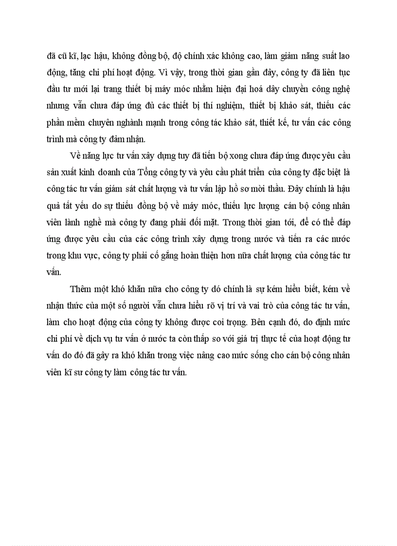 image for page Đánh giá chung về tình hình đầu tư của công ty cổ phần tư vấn xây dựng Sông Đà