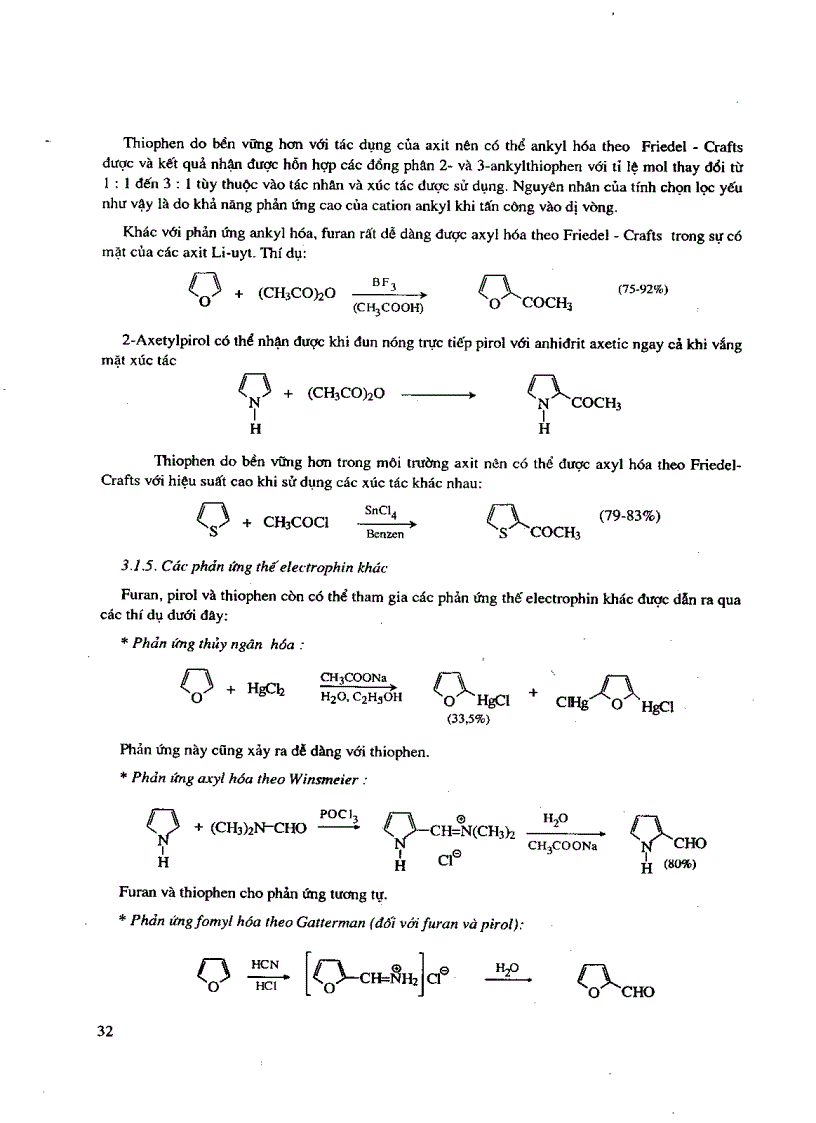 image for page Hóa học các hợp chất dị vòng