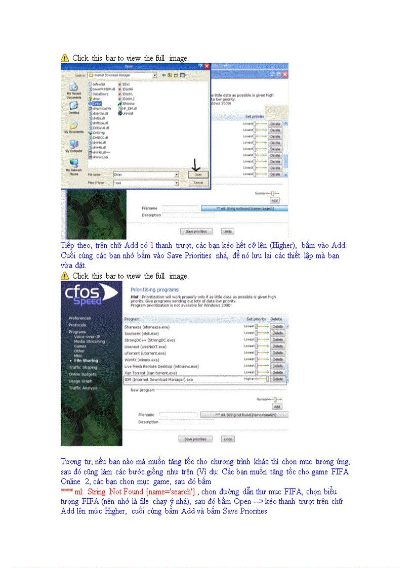image for page Cách tăng tốc cFosSpeed 1 cách hiệu quả