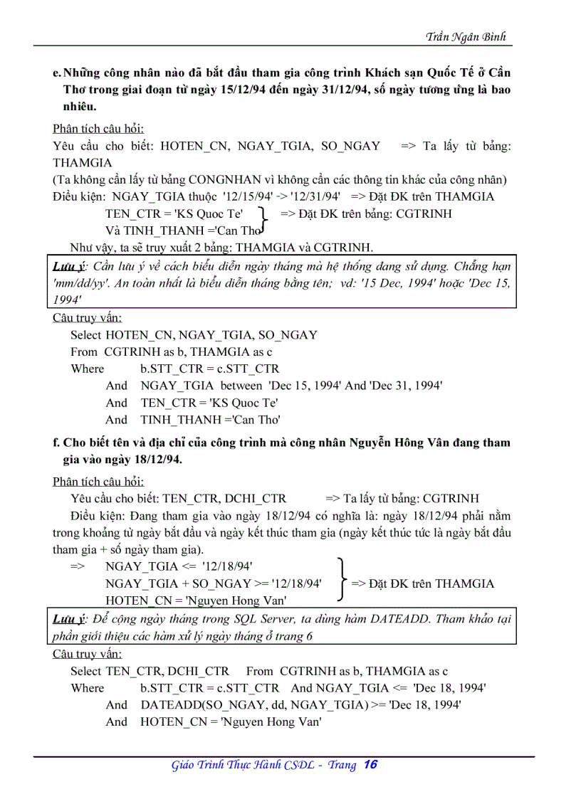 image for page Cơ bản về sql server 2000