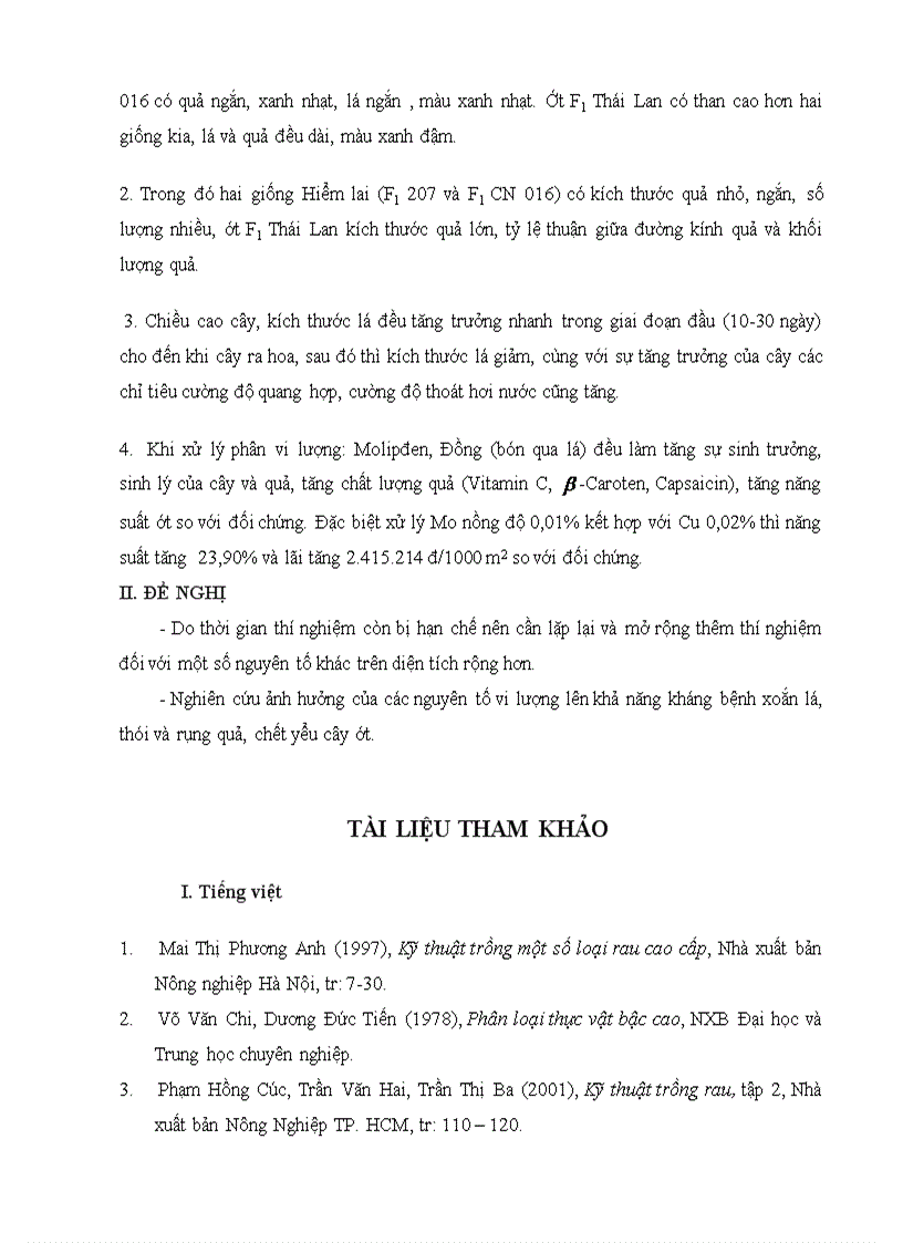 image for page Đặc điểm một số giống ớt và ảnh hưởng của đồng molipđen lên giống ớt hiểm lai f1 207 đang được trồng ở huyện thanh bình tỉnh đồng tháp