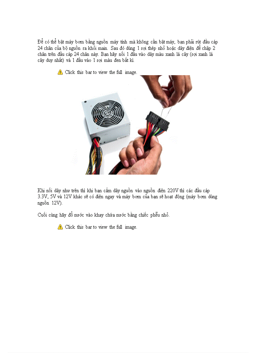 image for page Tự thiết kế hệ thống tản nhiệt nước cho máy tính
