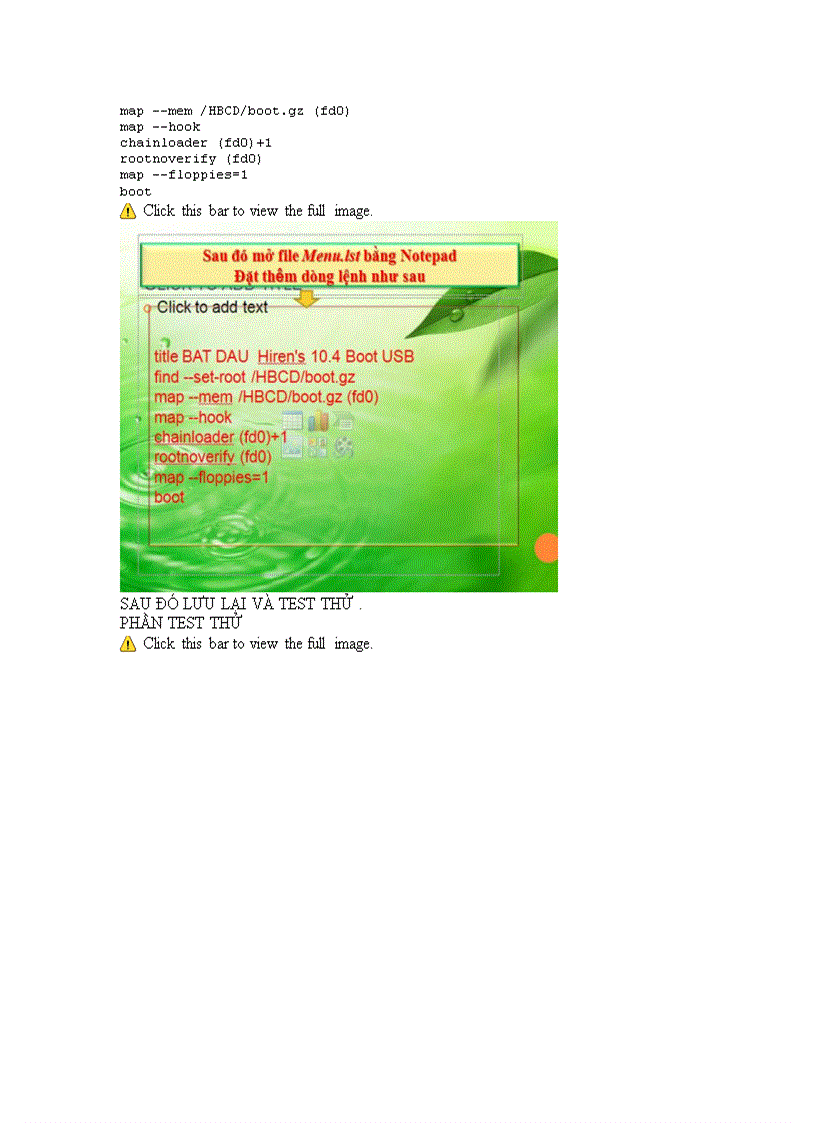 image for page Hướng dẫn boot hiren s 10 4 và Norton Ghost 11 từ USB thật dễ dàng không cần dùng đĩa