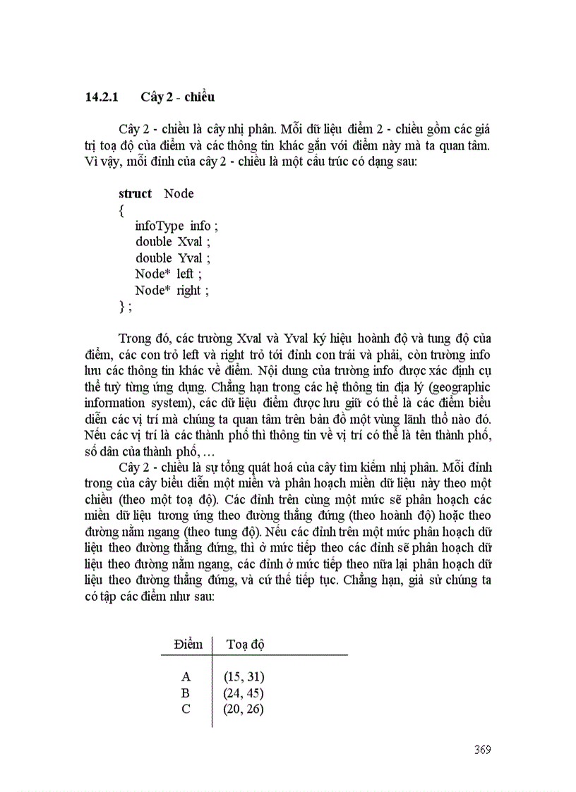 image for page Các cấu trúc dữ liệu đa chiều