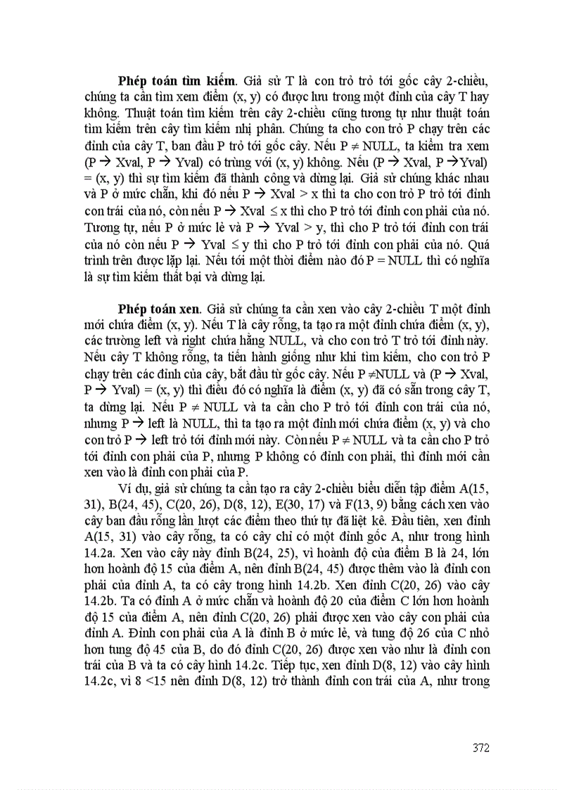 image for page Các cấu trúc dữ liệu đa chiều