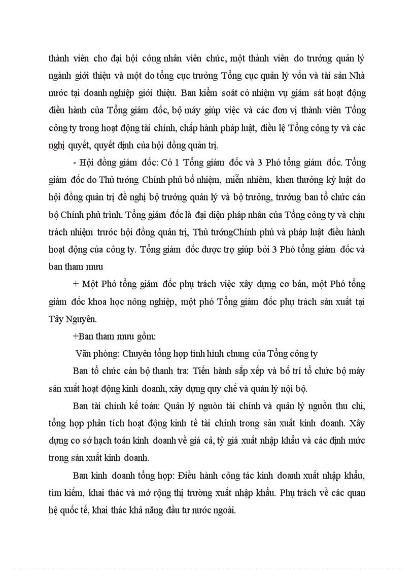 image for page Một số nét khái quát về Tổng công ty cà phê Việt Nam