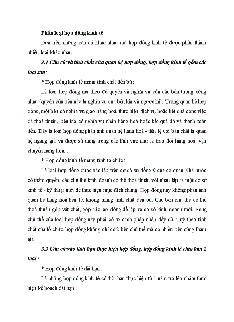 image for page Phân loại hợp đồng kinh tế
