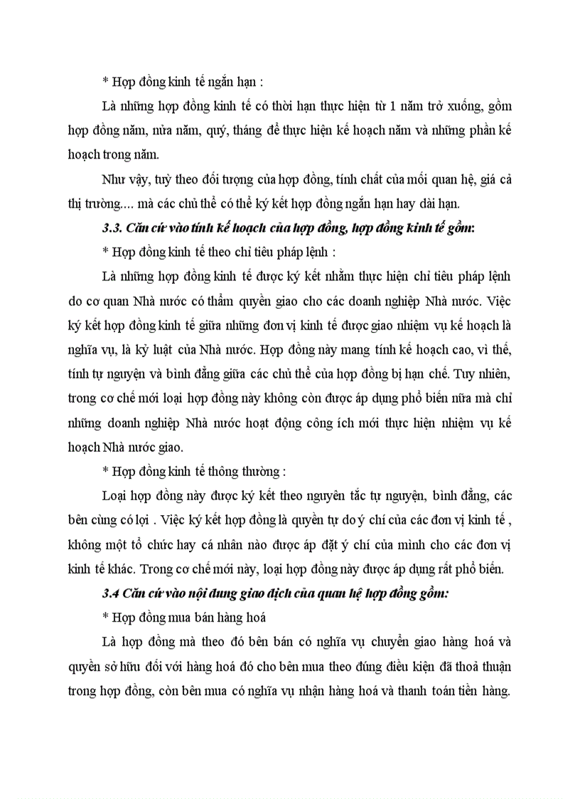 image for page Phân loại hợp đồng kinh tế