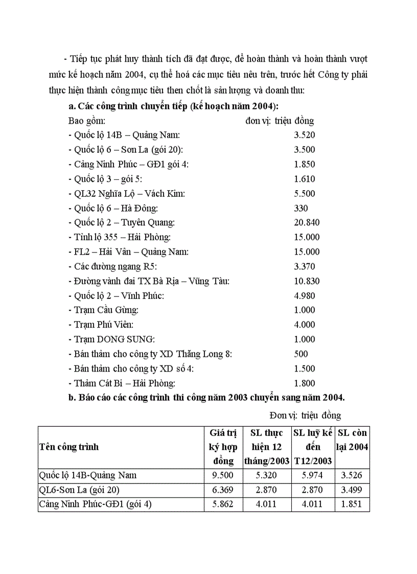 image for page Phương hướng phát triển của Công ty công trình giao thông 208 trong thời gian tới