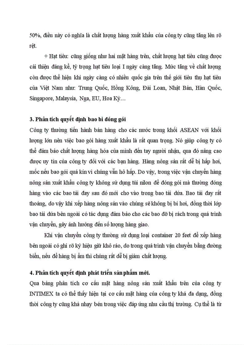 image for page Thực trạng quyết định Marketing sản phẩm nông sản xuất khẩu của công ty xuất nhập khẩu INTIMEX sang thị trường các nước ASEAN