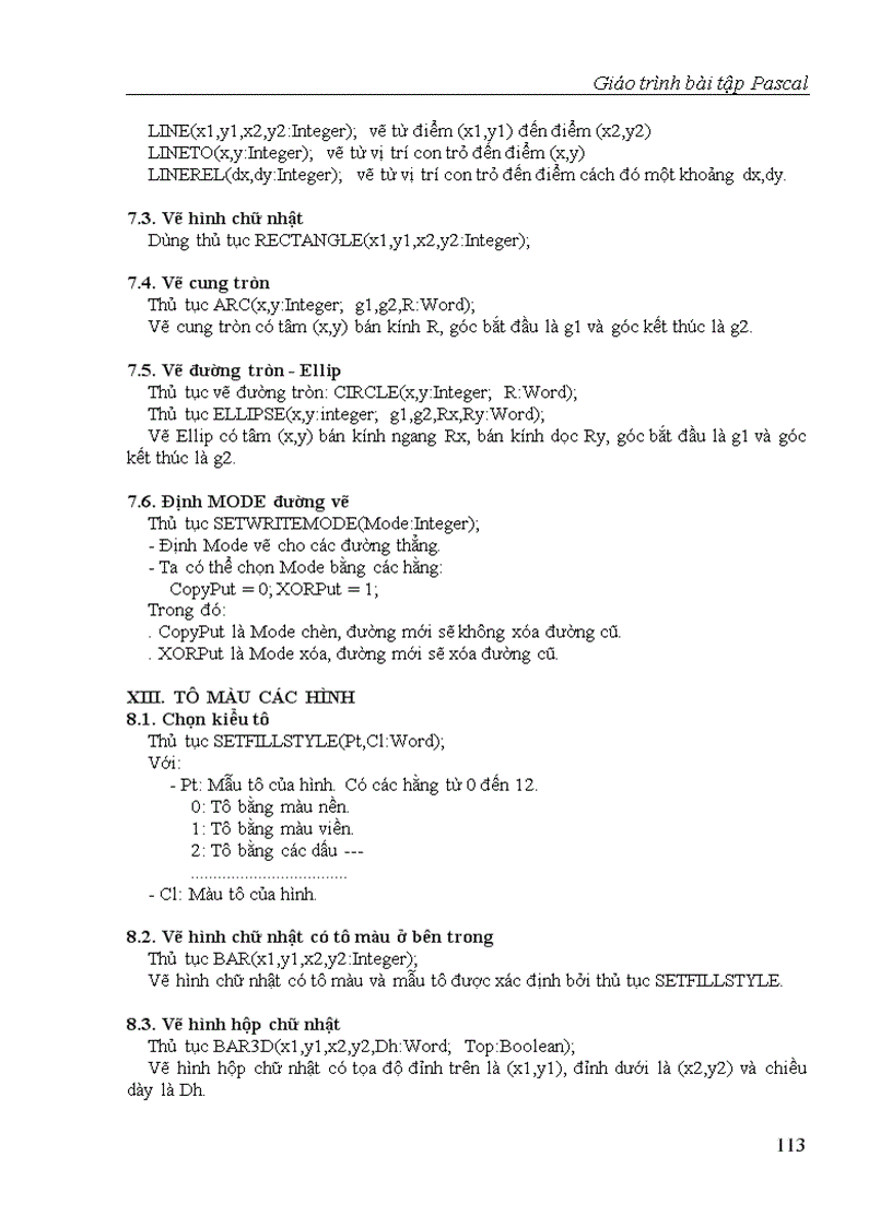 image for page Tài liệu ngôn ngữ lập trình Pascal