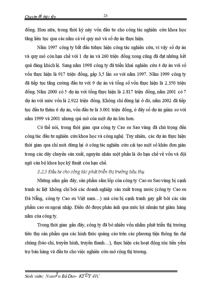 image for page Tình hình đầu tư tăng cường khả năng cạnh tranh của Công ty Cao su Sao vàng