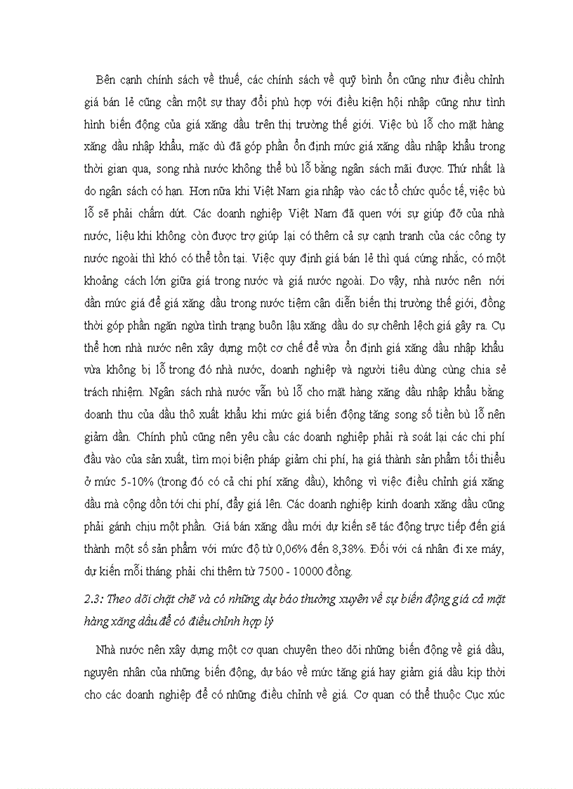 image for page Các giải pháp nhằm hoàn thiện và đổi mới chính sách và cơ chế quản lý giá xăng dầu nhập khẩu ở Việt Nam