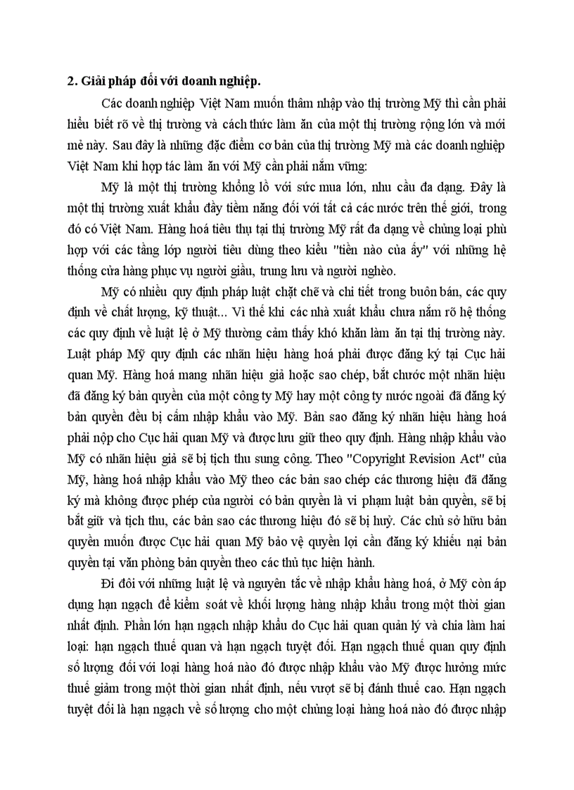 image for page Các giải pháp nhằm thúc đẩy quan hệ Thương mại Việt Nam Hoa Kỳ