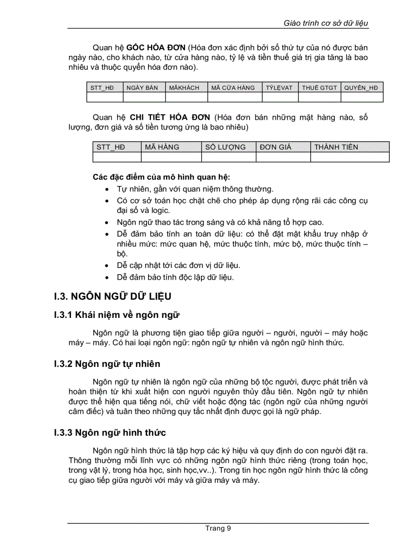 image for page Giáo trình cơ sở dữ liệu