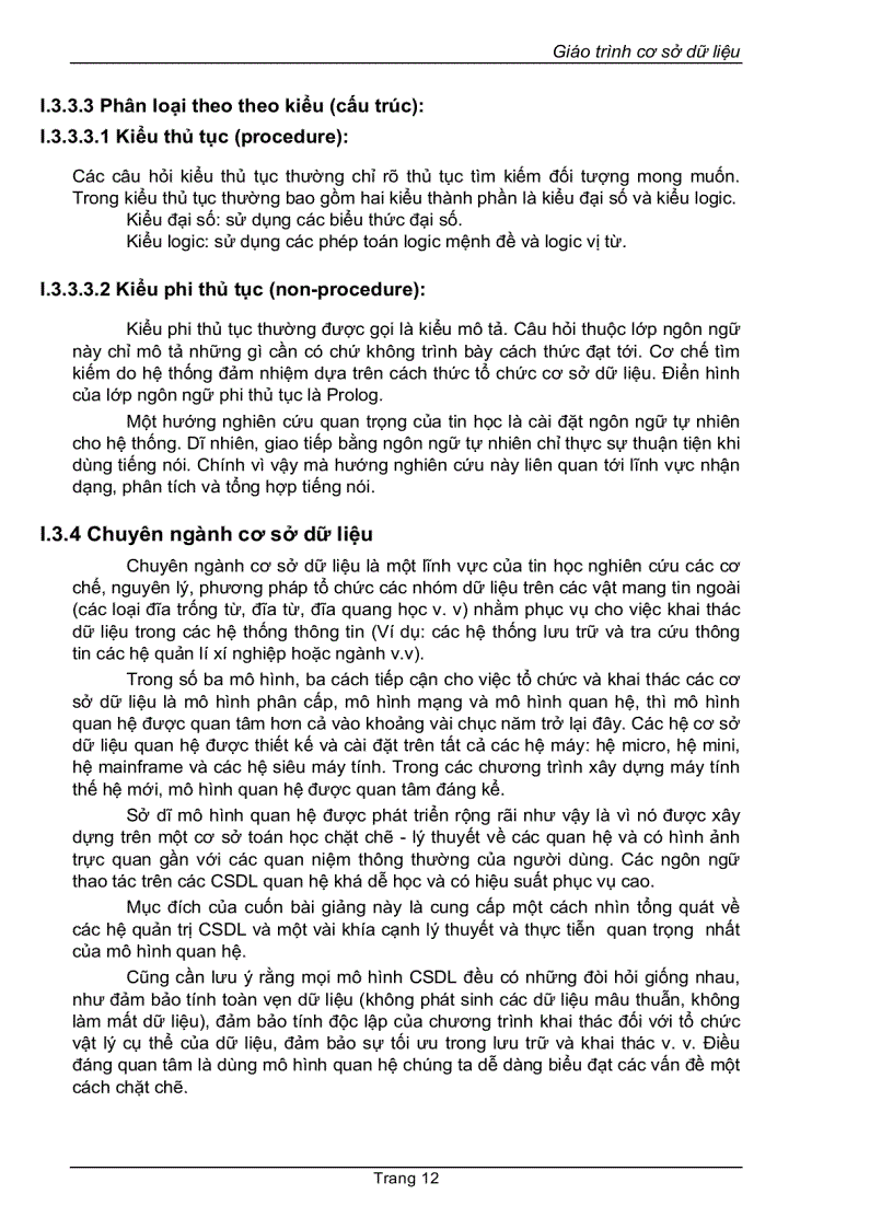 image for page Giáo trình cơ sở dữ liệu