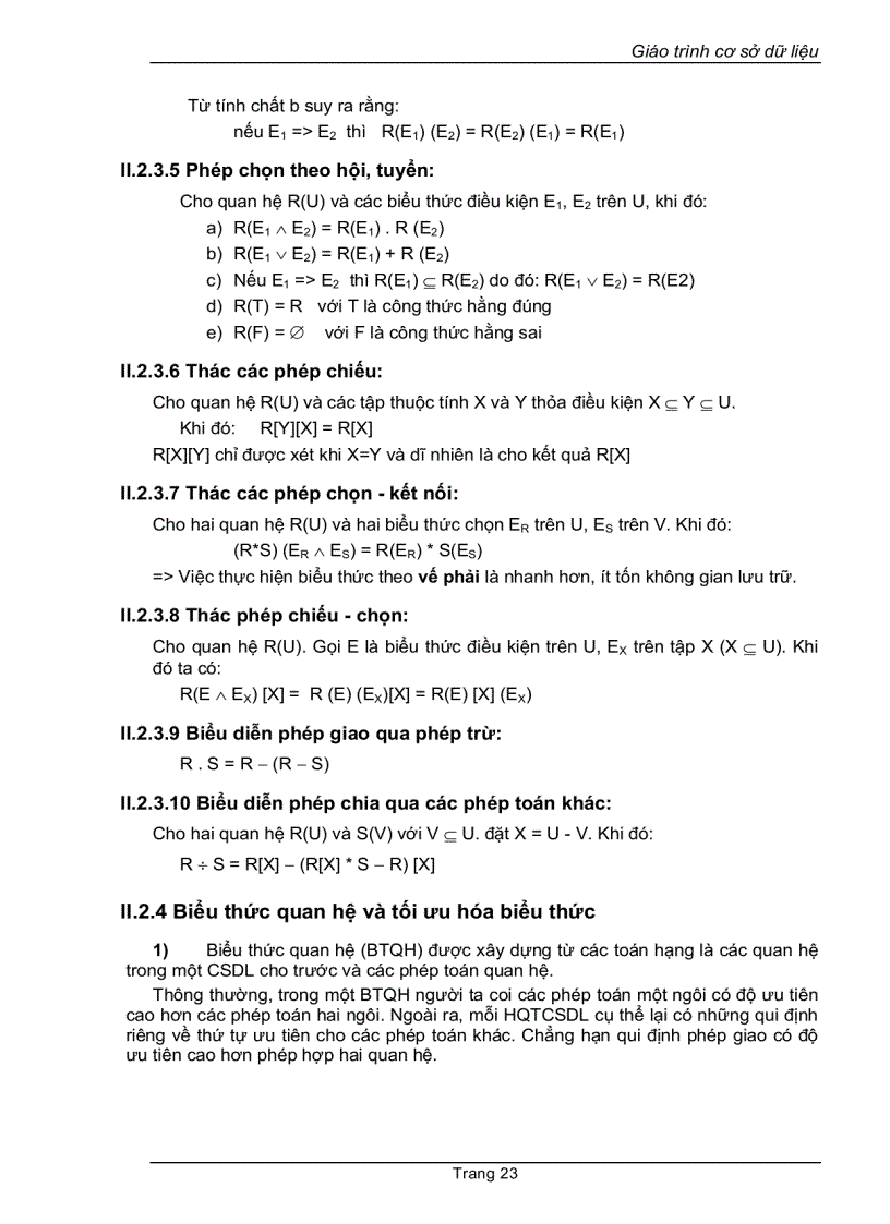 image for page Giáo trình cơ sở dữ liệu