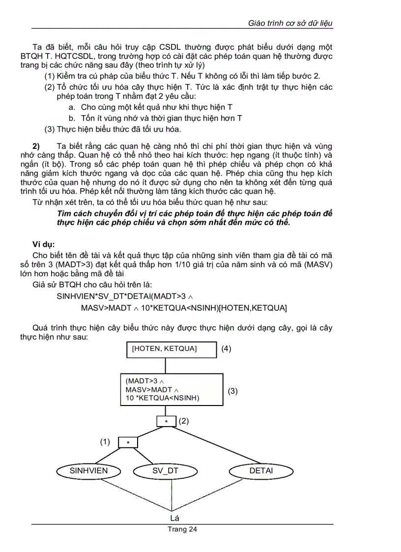 image for page Giáo trình cơ sở dữ liệu