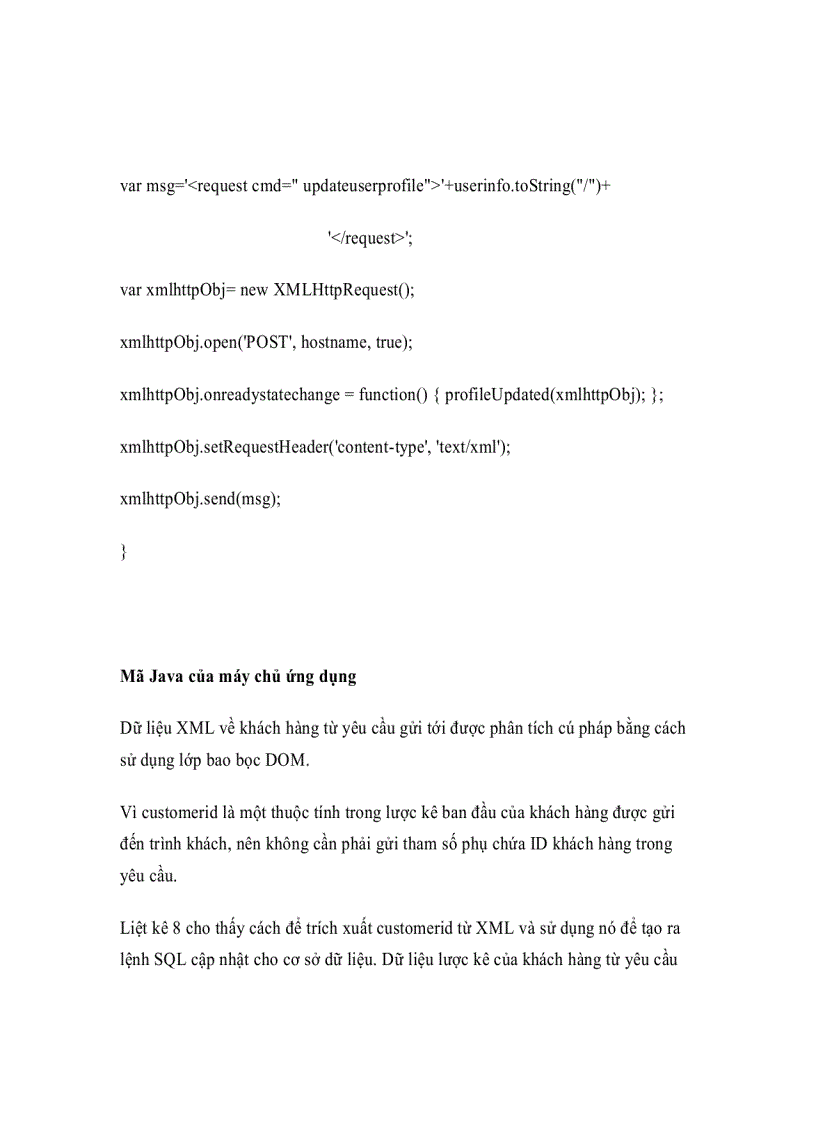 image for page Lập trình với XML cho DB2 Phần 3 Lập trình với XML ở phía khách