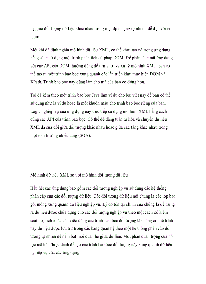 image for page Lập trình với XML cho DB2 Phần 1 Hiểu biết mô hình dữ liệu XML