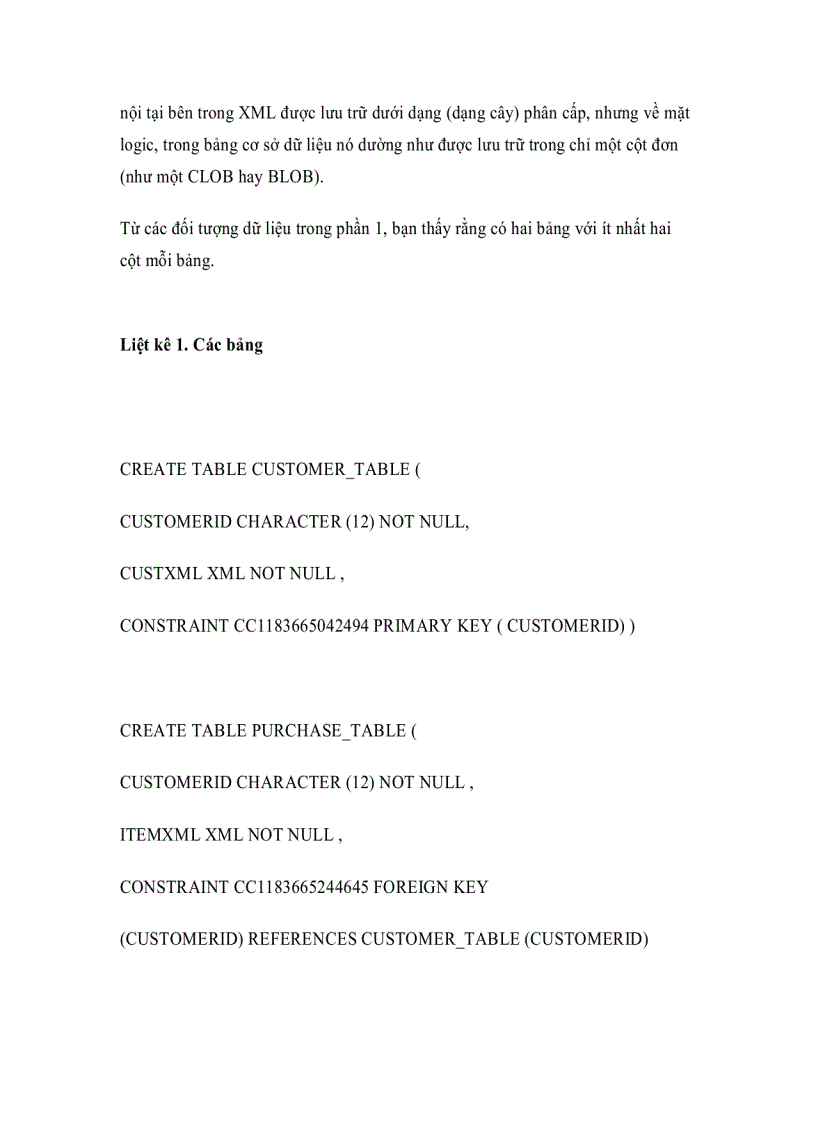 image for page Lập trình với XML cho DB2 Phần 2 Phát huy sự hỗ trợ của cơ sở dữ liệu cho XML trong kiến trúc ứng dụng của bạn