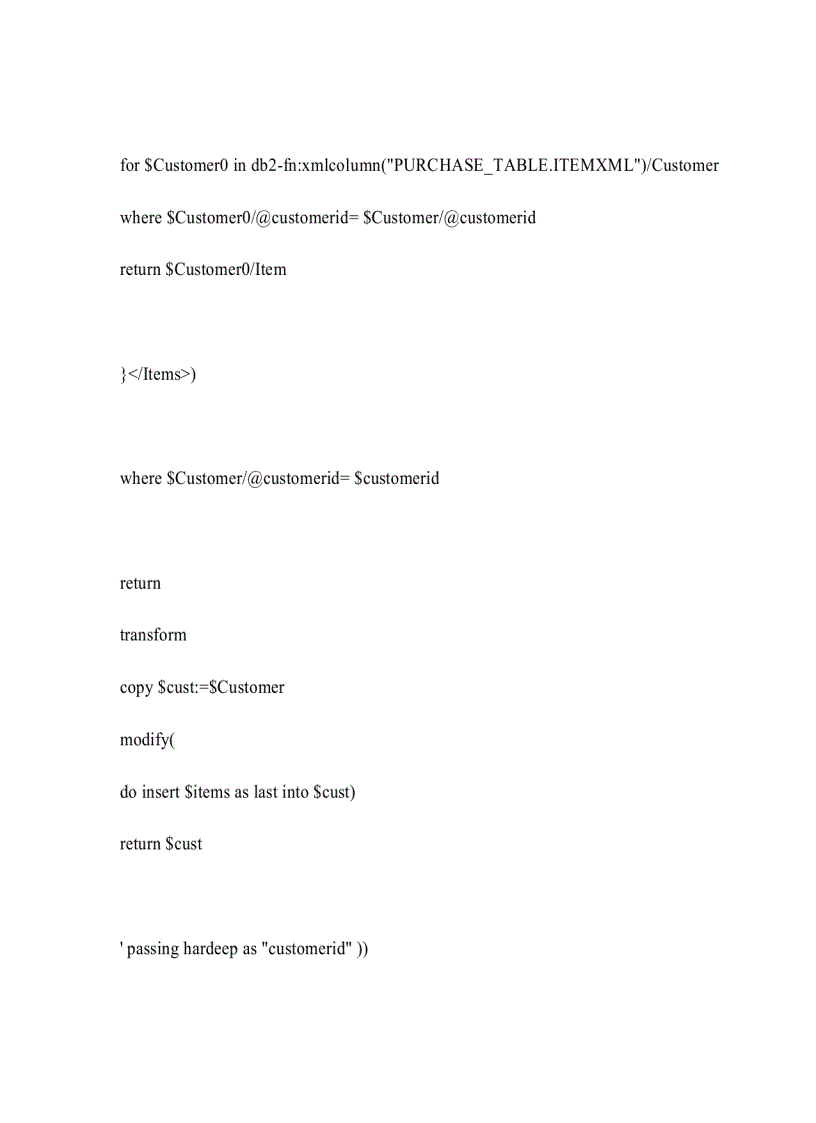 image for page Lập trình với XML cho DB2 Phần 2 Phát huy sự hỗ trợ của cơ sở dữ liệu cho XML trong kiến trúc ứng dụng của bạn