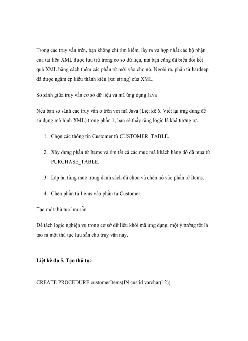 image for page Lập trình với XML cho DB2 Phần 2 Phát huy sự hỗ trợ của cơ sở dữ liệu cho XML trong kiến trúc ứng dụng của bạn