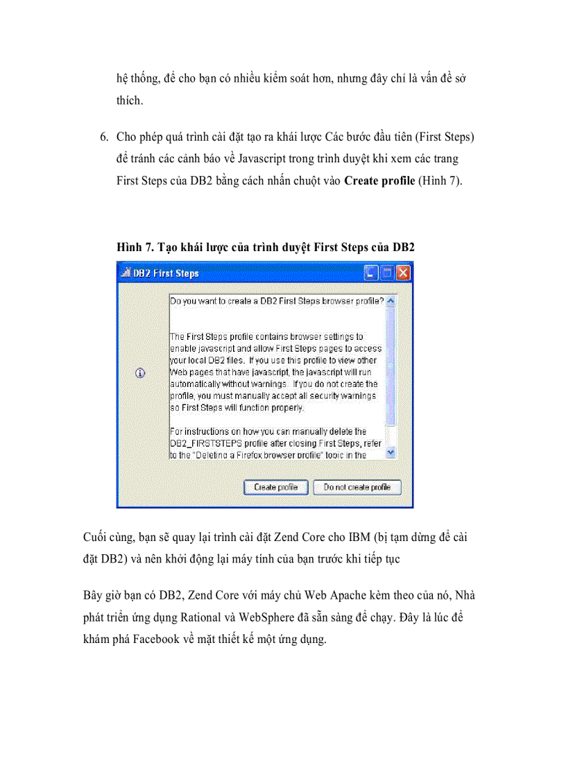 image for page Làm chủ việc phát triển ứng dụng Facebook bằng PHP IBM Rational Application Developer IBM WebSphere Application Server và DB2 Phần 1 Thiết lập các thành phần