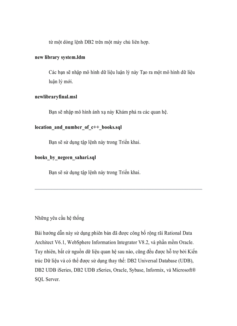 image for page Kĩ năng Rational Data Architect Phần 1 Truy cập và tích hợp siêu dữ liệu doanh nghiệp với Rational Data Architect
