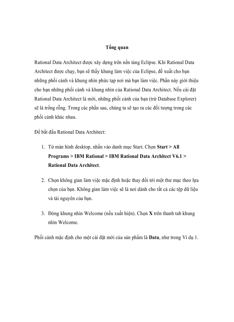 image for page Kĩ năng Rational Data Architect Phần 1 Truy cập và tích hợp siêu dữ liệu doanh nghiệp với Rational Data Architect