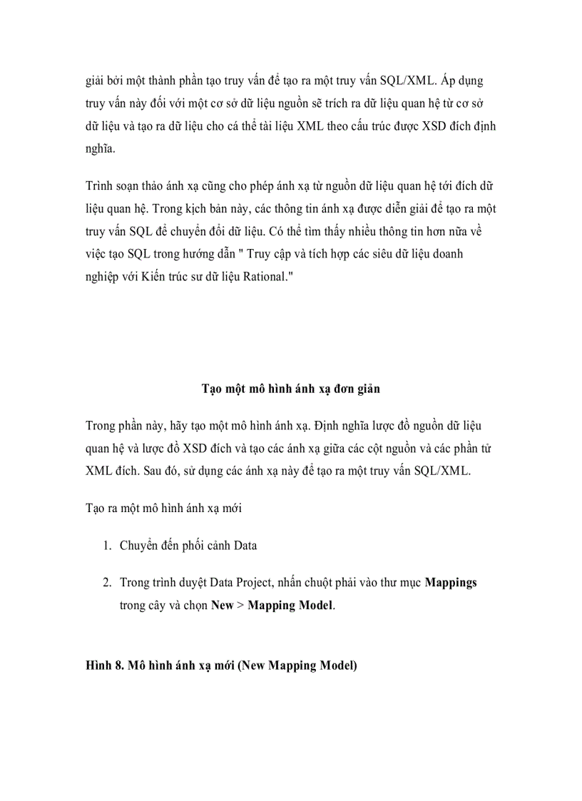 image for page Các kỹ năng của Kiến trúc sư dữ liệu Rational Phần 2 Tạo các truy vấn SQL XML với Kiến trúc sư dữ liệu Rational