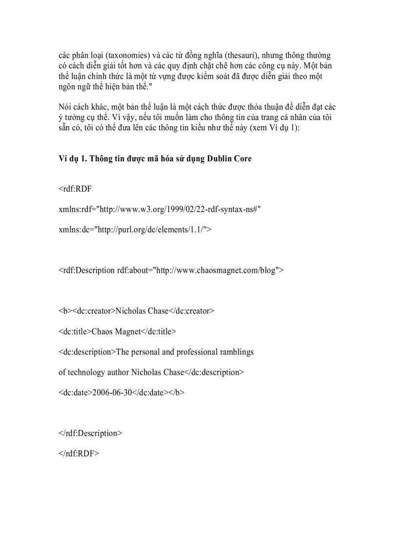 image for page Ultimate mashup Các dịch vụ Web và Web ngữ nghĩa semantic Web Phần 3 Hiểu về RDF và ngôn ngữ lược đồ RDF