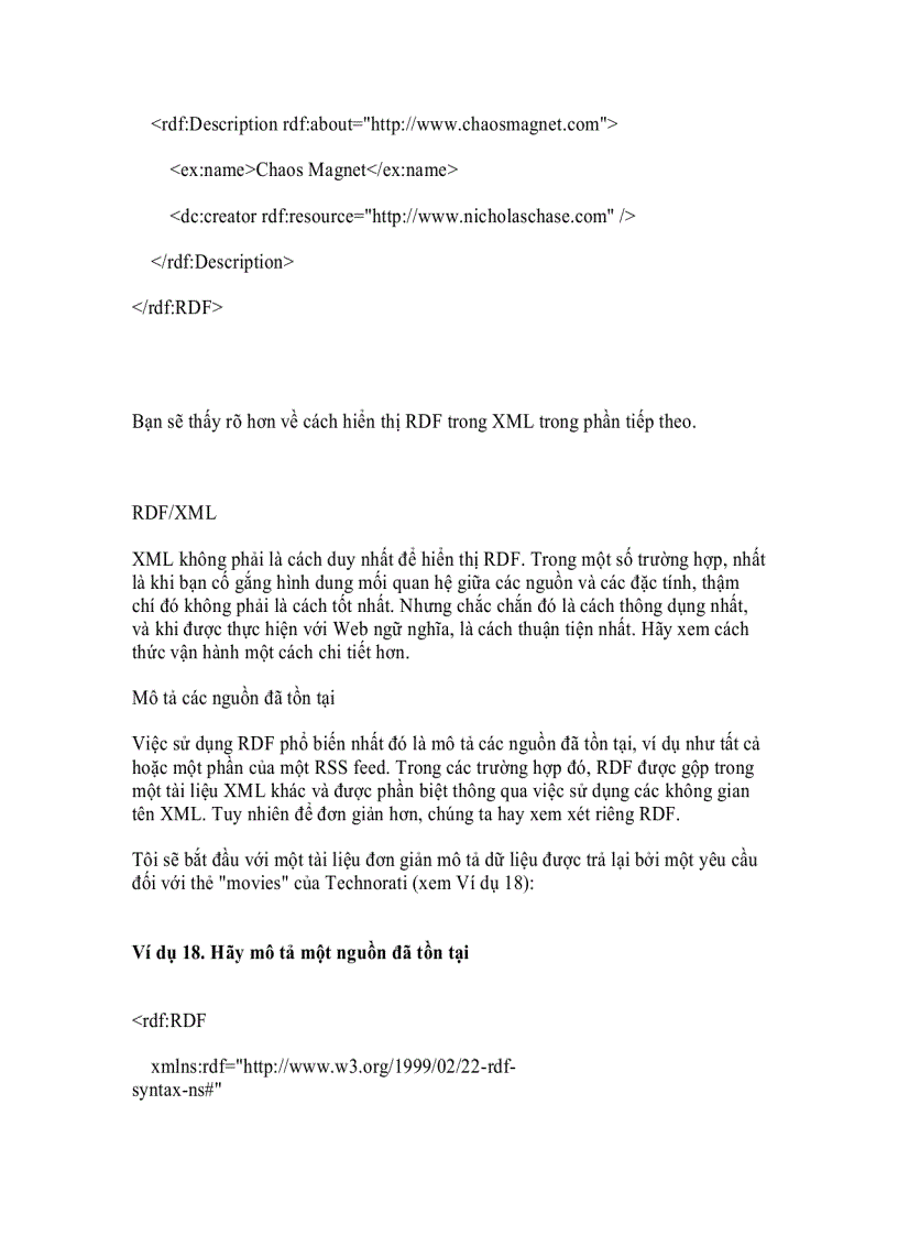 image for page Ultimate mashup Các dịch vụ Web và Web ngữ nghĩa semantic Web Phần 3 Hiểu về RDF và ngôn ngữ lược đồ RDF