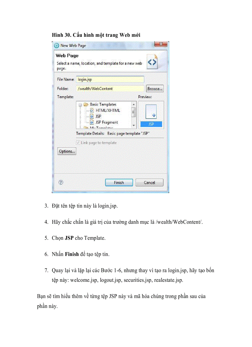 image for page Tạo JSP để sử dụng các lớp pureQuery mới dùng Rational Application Developer