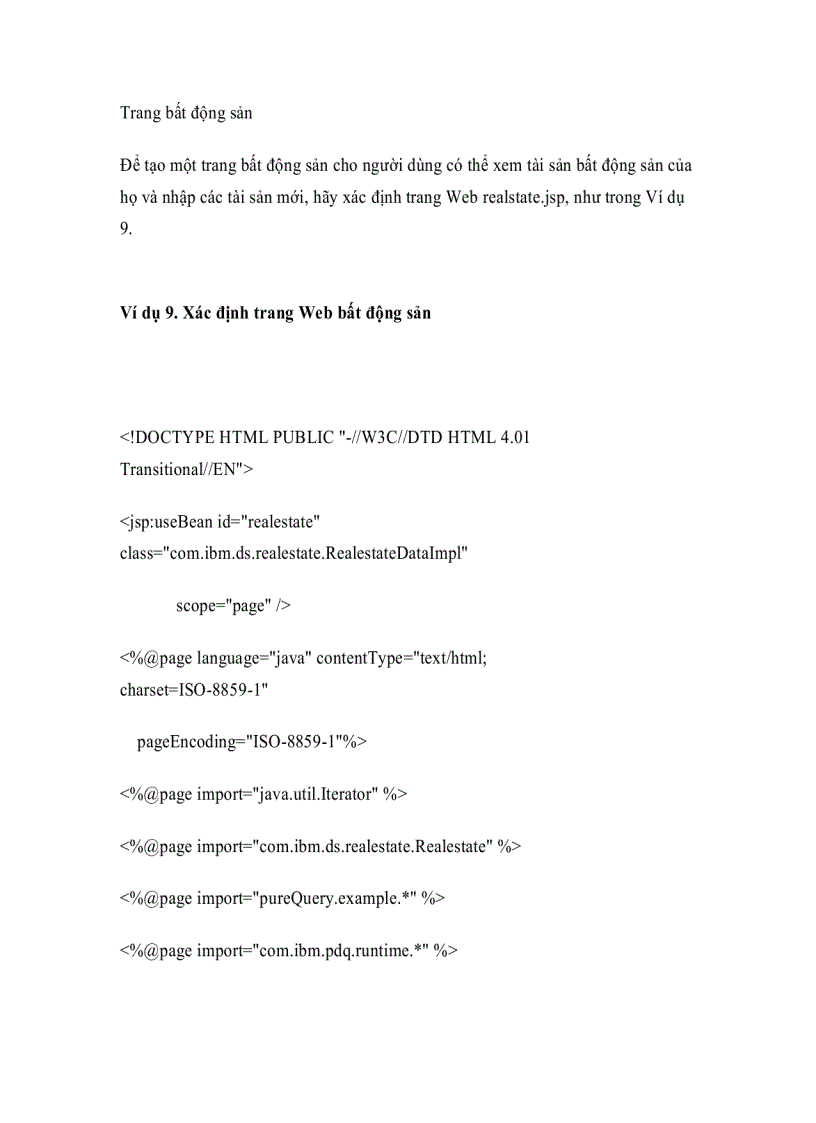 image for page Tạo JSP để sử dụng các lớp pureQuery mới dùng Rational Application Developer