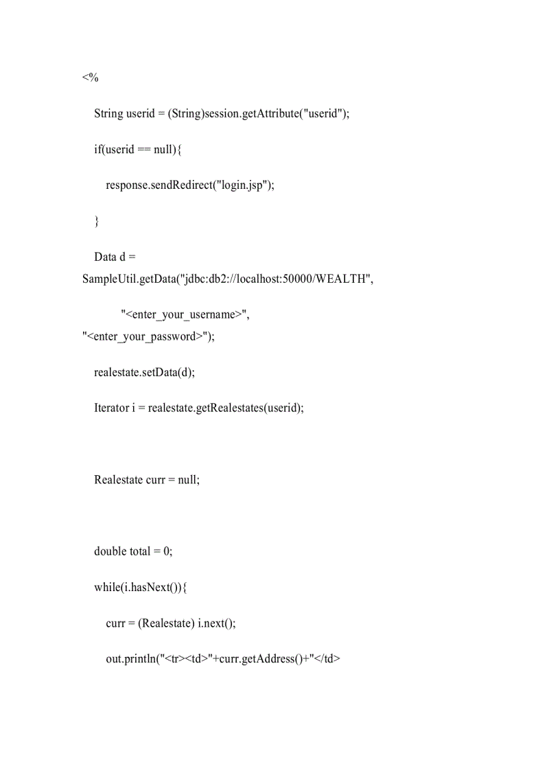 image for page Tạo JSP để sử dụng các lớp pureQuery mới dùng Rational Application Developer