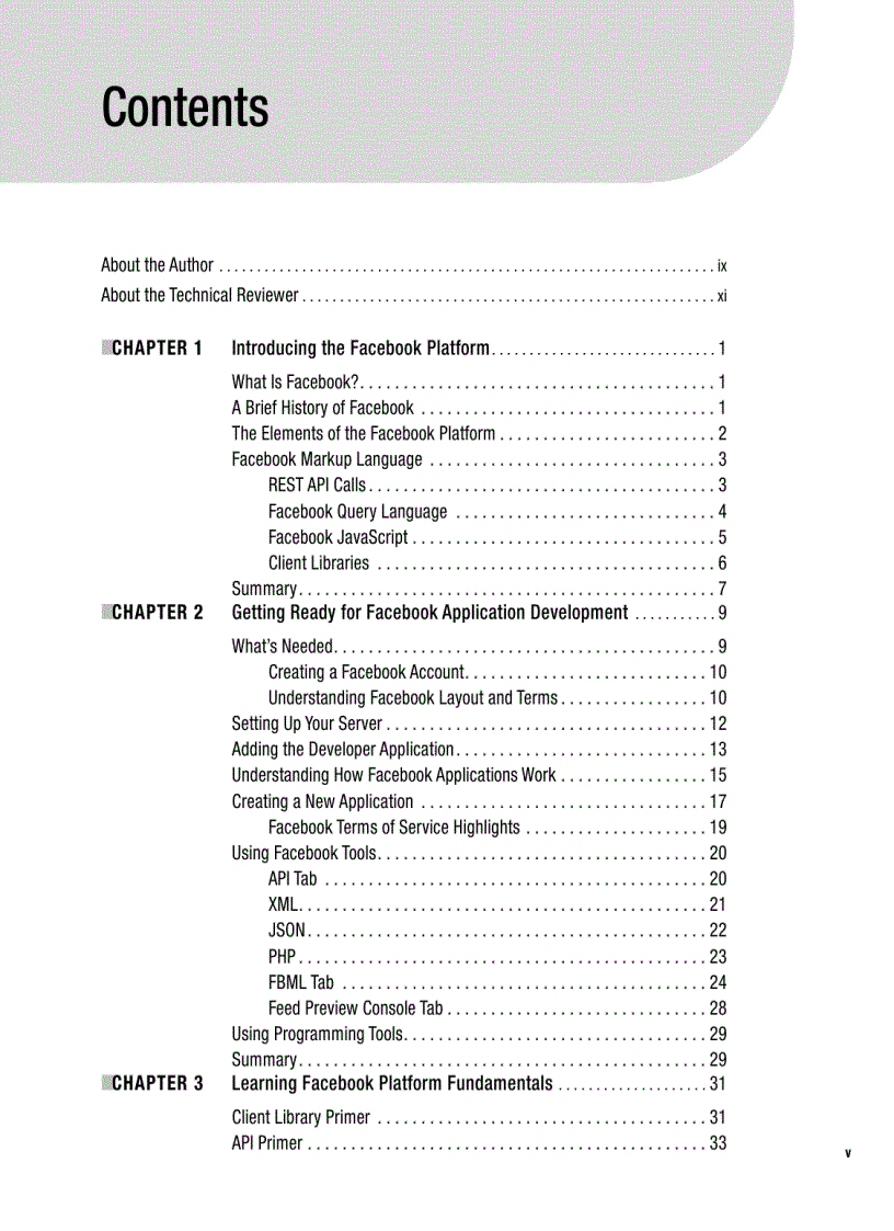 image for page Facebook API Developers Guide