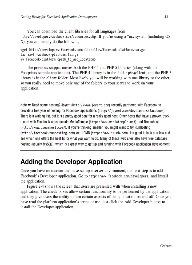 image for page Facebook API Developers Guide
