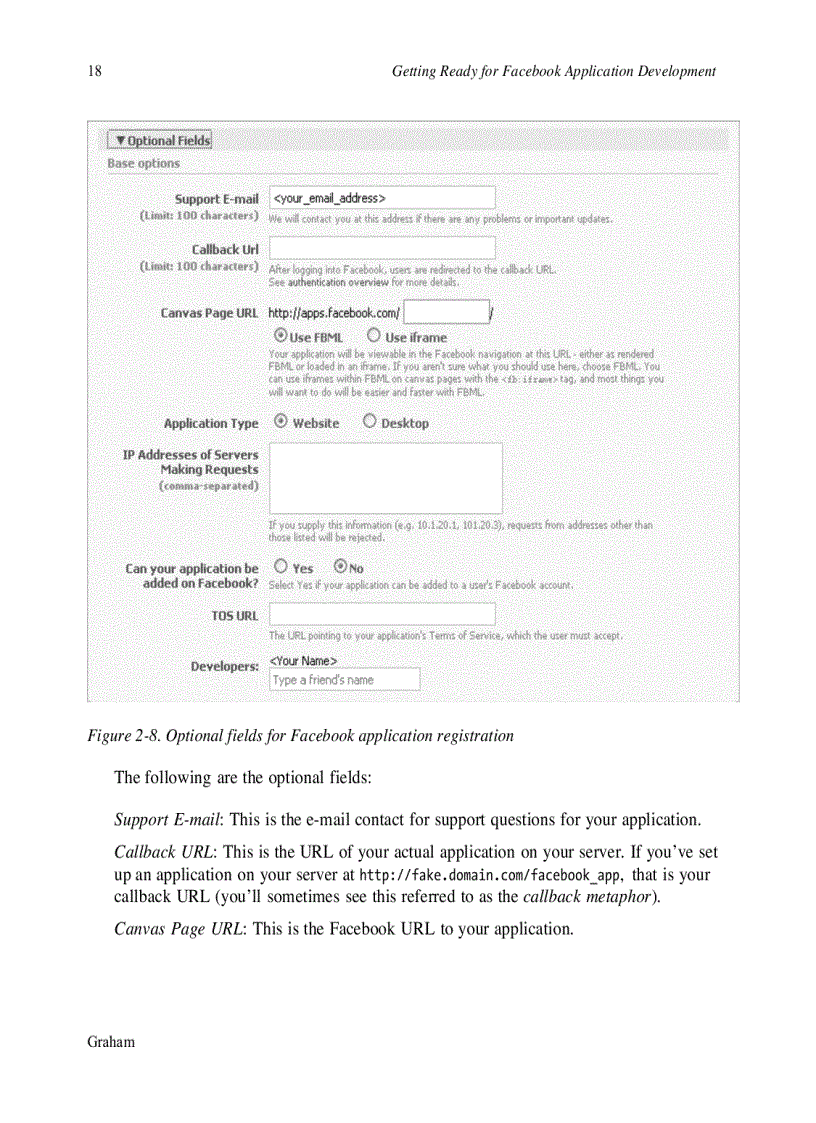 image for page Facebook API Developers Guide
