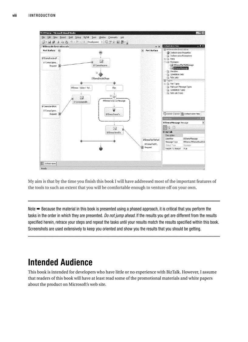 image for page First Steps Developing BizTalk Applications