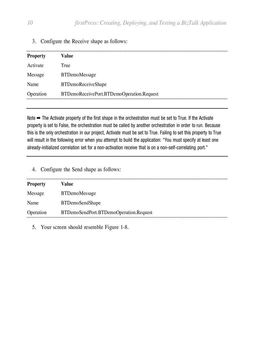 image for page First Steps Developing BizTalk Applications