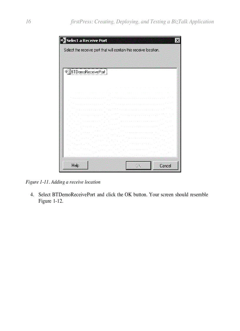 image for page First Steps Developing BizTalk Applications