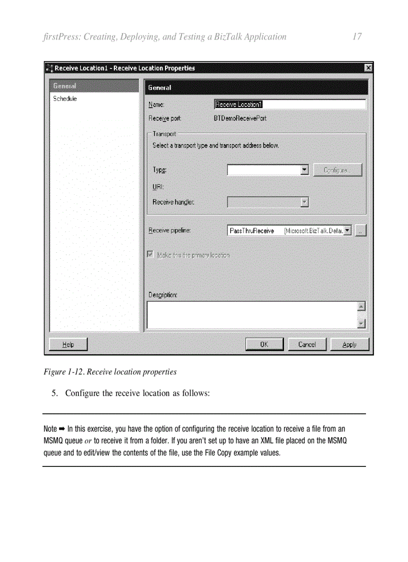 image for page First Steps Developing BizTalk Applications