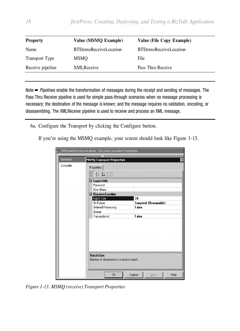 image for page First Steps Developing BizTalk Applications